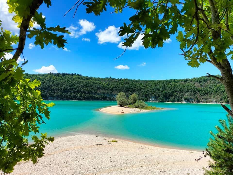 Spacious Apartment In Old Farm Close To Lac De Vouglans La Tour-du-Meix Экстерьер фото